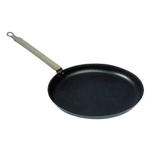 Poêle à crêpes antiadhérente MATFER Chef Plus en aluminium - 2 tailles