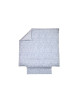 Housse de couette BLANC DES VOSGES Hespéride Porcelaine 140x200cm