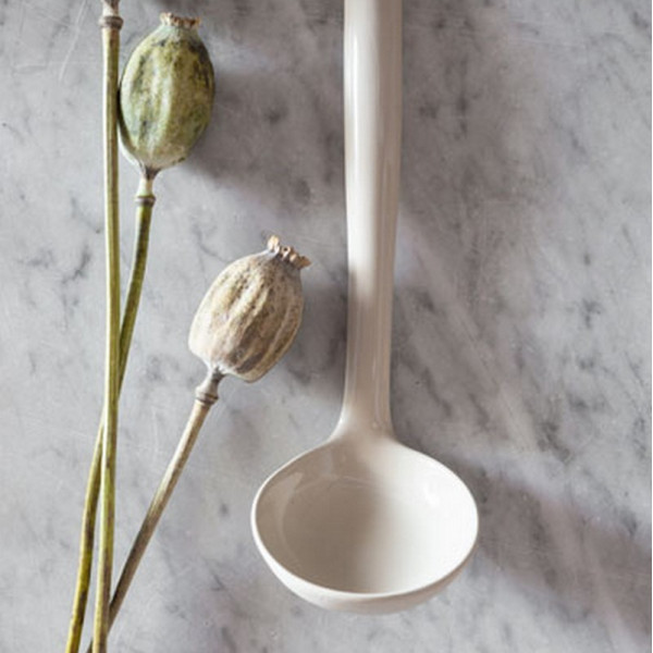 Louche GM en grès DIGOIN coloris naturel