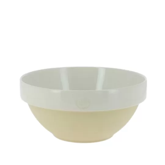 Moyenne terrine en grès MANUFACTURE DE DIGOIN Paris Blanc