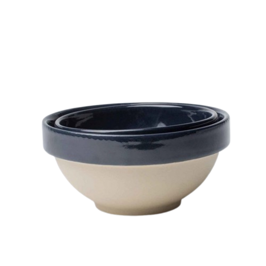 Petite terrine en grès MANUFACTURE DE DIGOIN Paris Bleu nuit