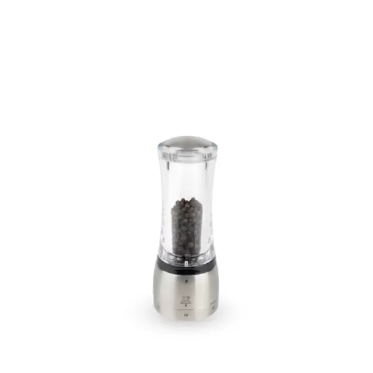 Moulin à poivre PEUGEOT SAVEURS Daman acrylique inox 16cm