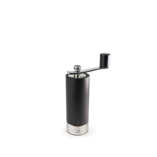 Moulin à poivre à manivelle PEUGEOT SAVEURS Isen bois noir inox 18cm