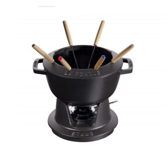 Service à fondue Staub en fonte - 3 dimensions - 2 coloris