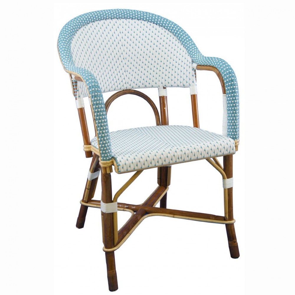 Chaise de Bistrot en rotin