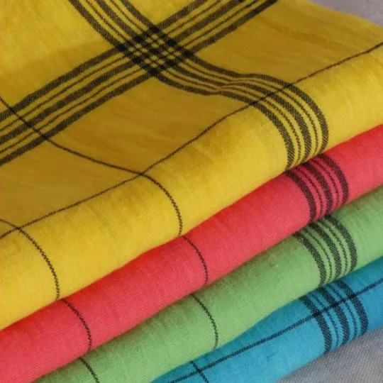 Torchon Bistrot 100% lin Charvet 51x80cm - 10 coloris