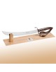 Sabre à champagne DOZORME socle hêtre bronze vallernia