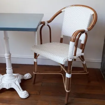 Fauteuil Bistrot en rotin