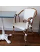 Fauteuil Bistrot en rotin