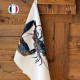 Torchon Le Homard VAREK 100% coton