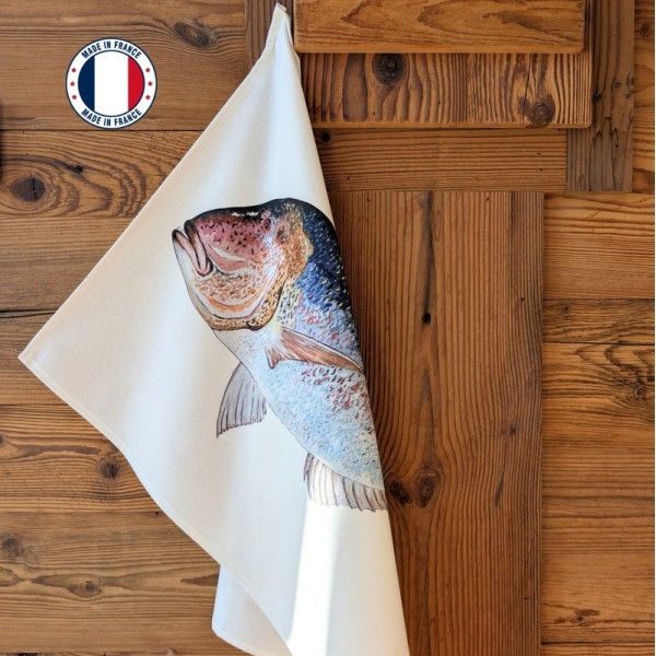 Torchon Le Denti VAREK 100% coton