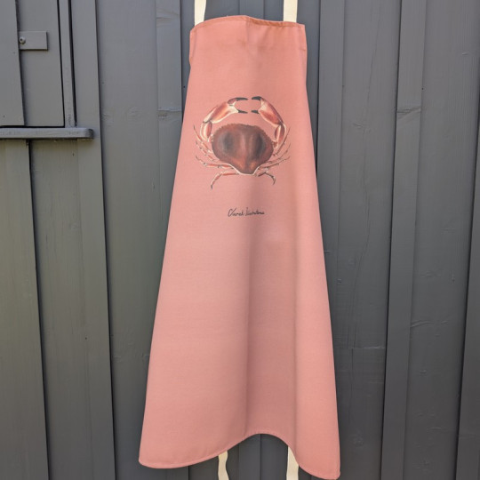 Tablier Le Tourteau VAREK 100% coton rouge brique