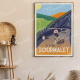 Affiche MARCEL TRAVEL POSTERS Tourmalet format 30x40cm