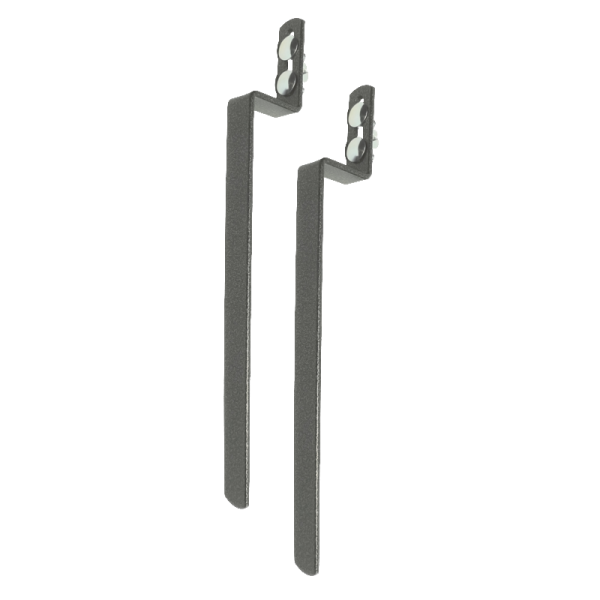 Kit anti bascule LOUIS MOULIN pour supports jardinière 30cm anthracite