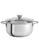 Faitout Cristel Cookway Master en inox avec couvercle - 3 tailles