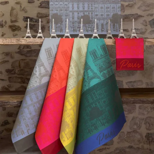 Torchon Paris Panorama Le Jacquard Français - 3 coloris