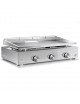 Plancha Simplicity gaz 3 feux Inox Verycook