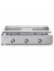 Plancha Simplicity gaz 3 feux Inox Verycook