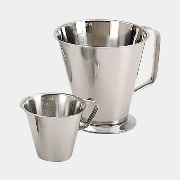 Set de 2 mesures graduées en inox De Buyer