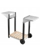 Roller Grill Desserte inox 600 pour plancha CHPS600