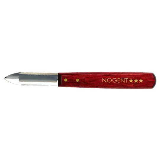 Eplucheur un tranchant en bois - Nogent 3 Etoiles