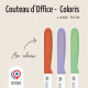Couteau d'office NOGENT 3 ETOILES Classic 9cm polypro - 3 coloris