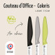 Couteau d'office NOGENT 3 ETOILES Classic 11cm Bio Sourcé - 3 coloris