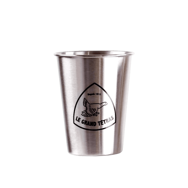 Set de 4 gobelets en aluminium LE GRAND TETRAS - 2 tailles au choix - Le Grand Tétras