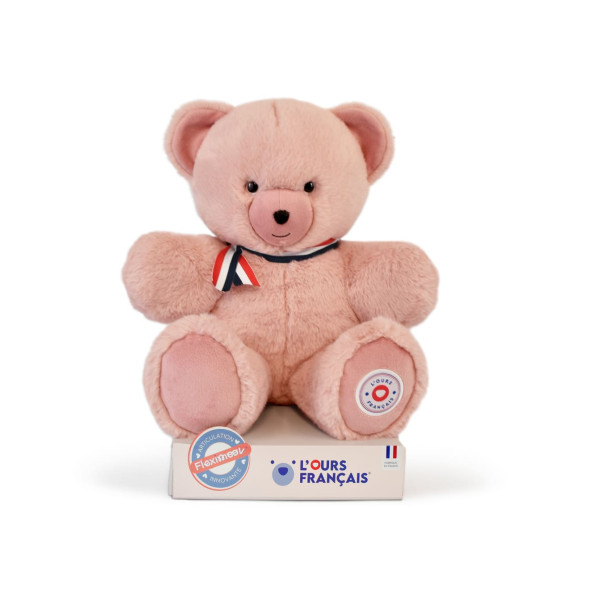 Peluche DOUDOU ET COMPAGNIE L'Ours Français 35cm - 8 coloris