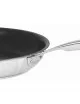 Poêle anti-adhérente CRISTEL Castel Pro inox - 5 tailles