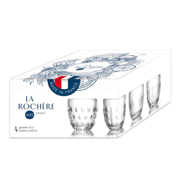 4 verres Troquet LA ROCHERE