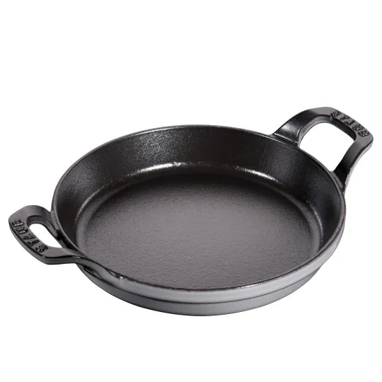 Plat rond 20cm STAUB en fonte - 2 coloris