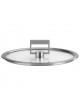 Sauteuse en inox Cristel Strate fixe avec couvercle - 2 tailles