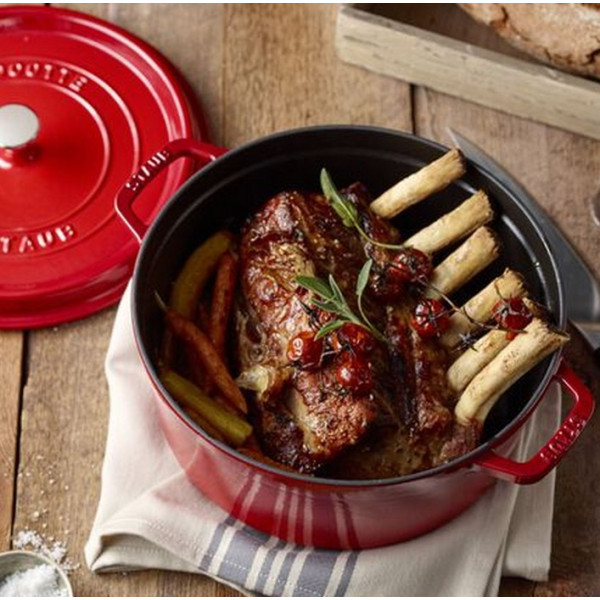 Cocotte en fonte STAUB 30cm - 4 coloris