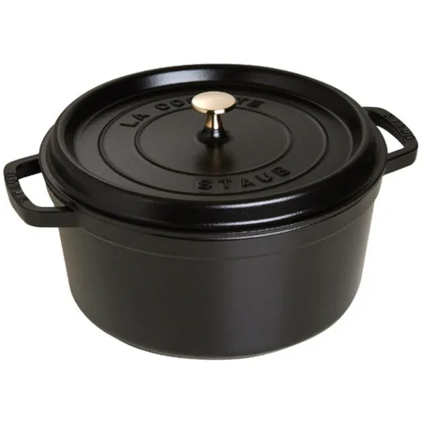 Cocotte STAUB 28cm en fonte - 6 coloris