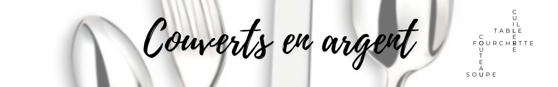 Couvert en argent pour professionnels (CHR...) - Made in France | Comptoir des industries