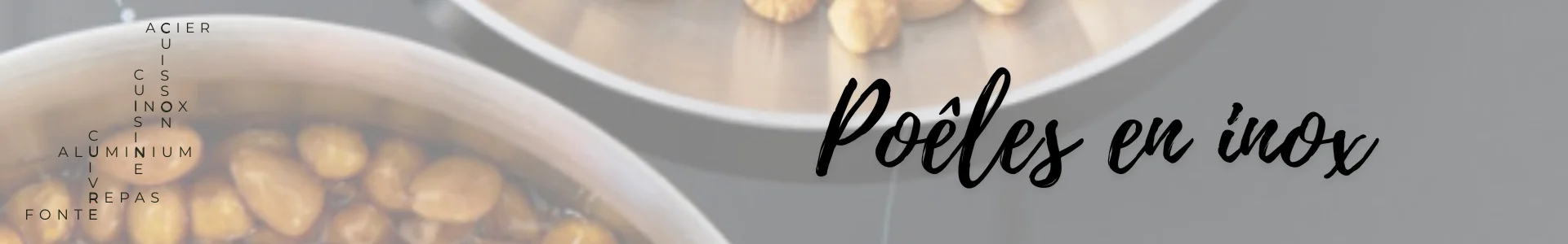 Poêle inox - Matériel CHR professionnel | Comptoir des industries