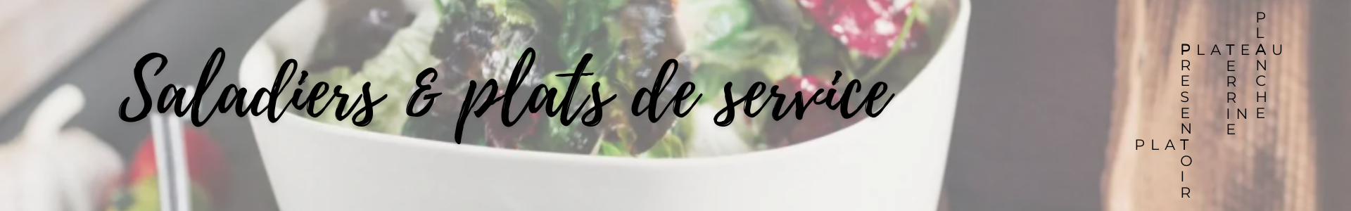Saladier et plat pour professionnels (CHR...) - Made in France | Comptoir des industries