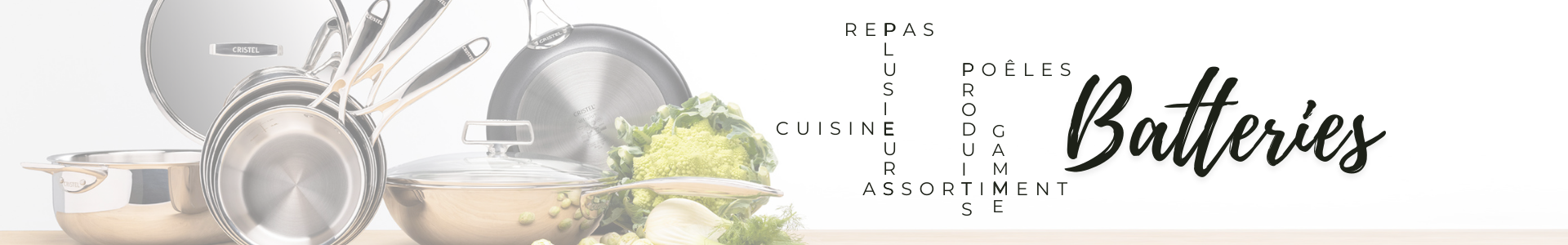 Batterie de cuisine pour professionnels (CHR...) - Made in France | Comptoir des industries