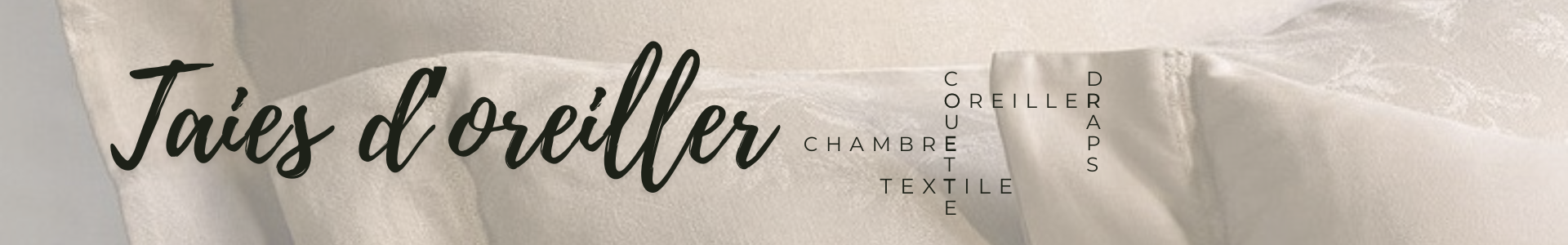 Taie d'oreiller pour professionnels (CHR...) - Made in France | Comptoir des industries