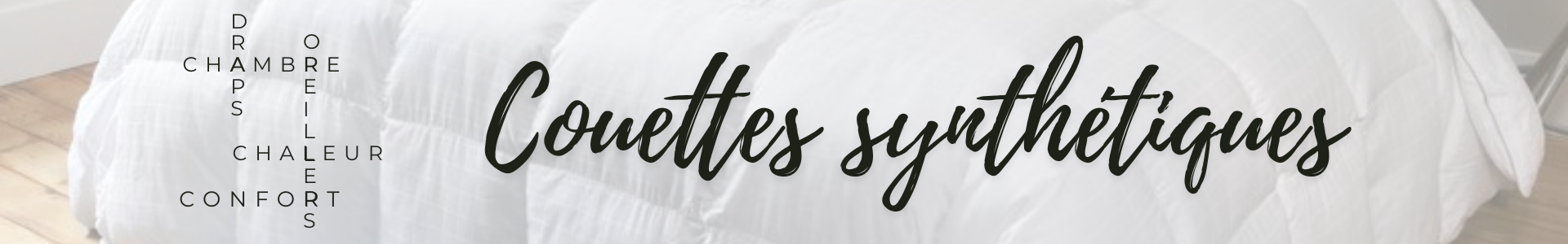 Couette synthétique design Made in France | Coin-fr