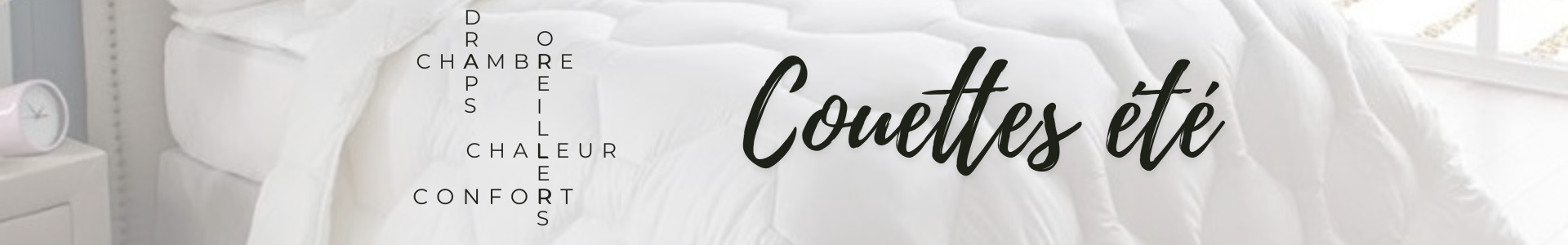 Couette été design Made in France | Coin-fr