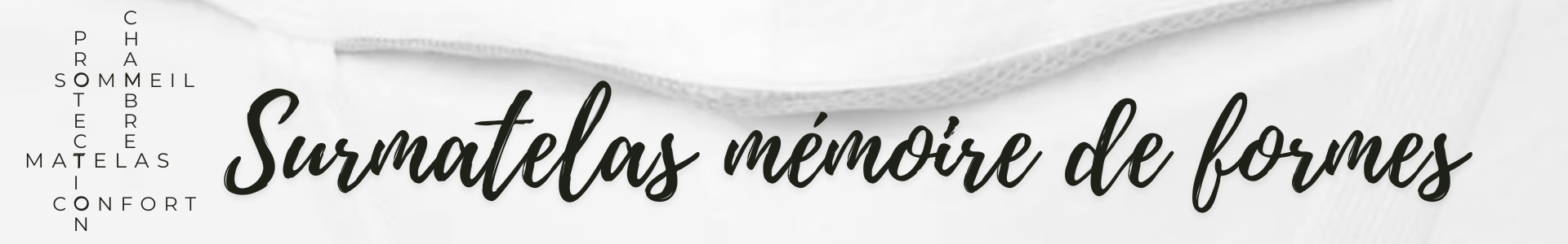 Surmatelas mémoire de forme pour professionnels (CHR...) - Made in France | Comptoir des industries