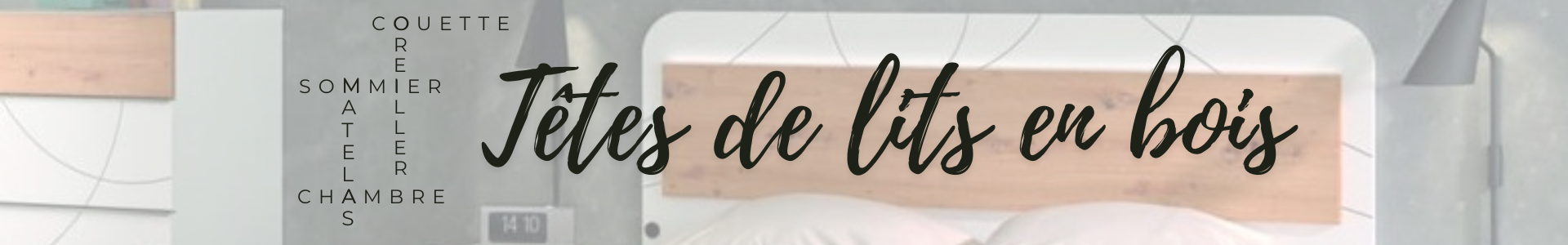 Tête de lit bois design Made in France | Coin-fr