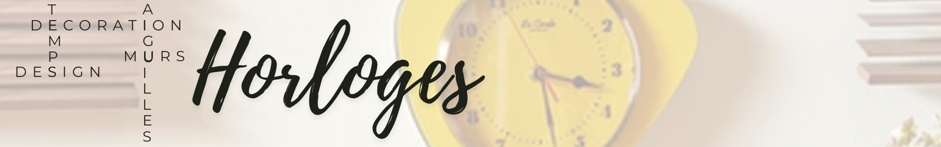 Horloge design Made in France | Coin-fr