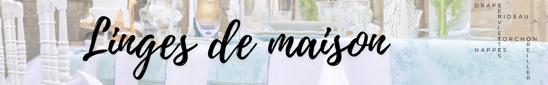 Linge pour professionnels (CHR...) - Made in France | Comptoir des industries