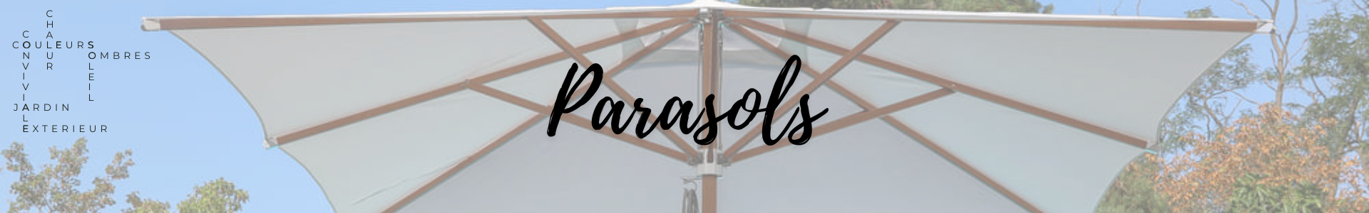 Parasol haut de gamme Made in France | Coin-fr