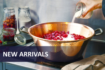 Les nouveautés art de la table cuisine bassine cuivre à confiture baumalu deshoulières degrenne made in France