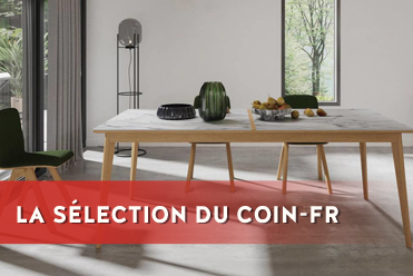 Table à manger mobilier français Dasras armoire table extensible bois céramique made in france